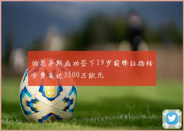 伯恩茅斯成功签下19岁前锋拉扬转会费高达3500万欧元
